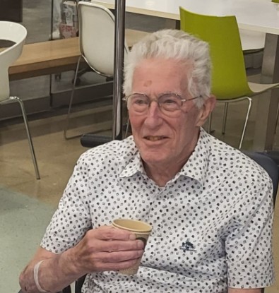 Joop van Rest in de lappenmand