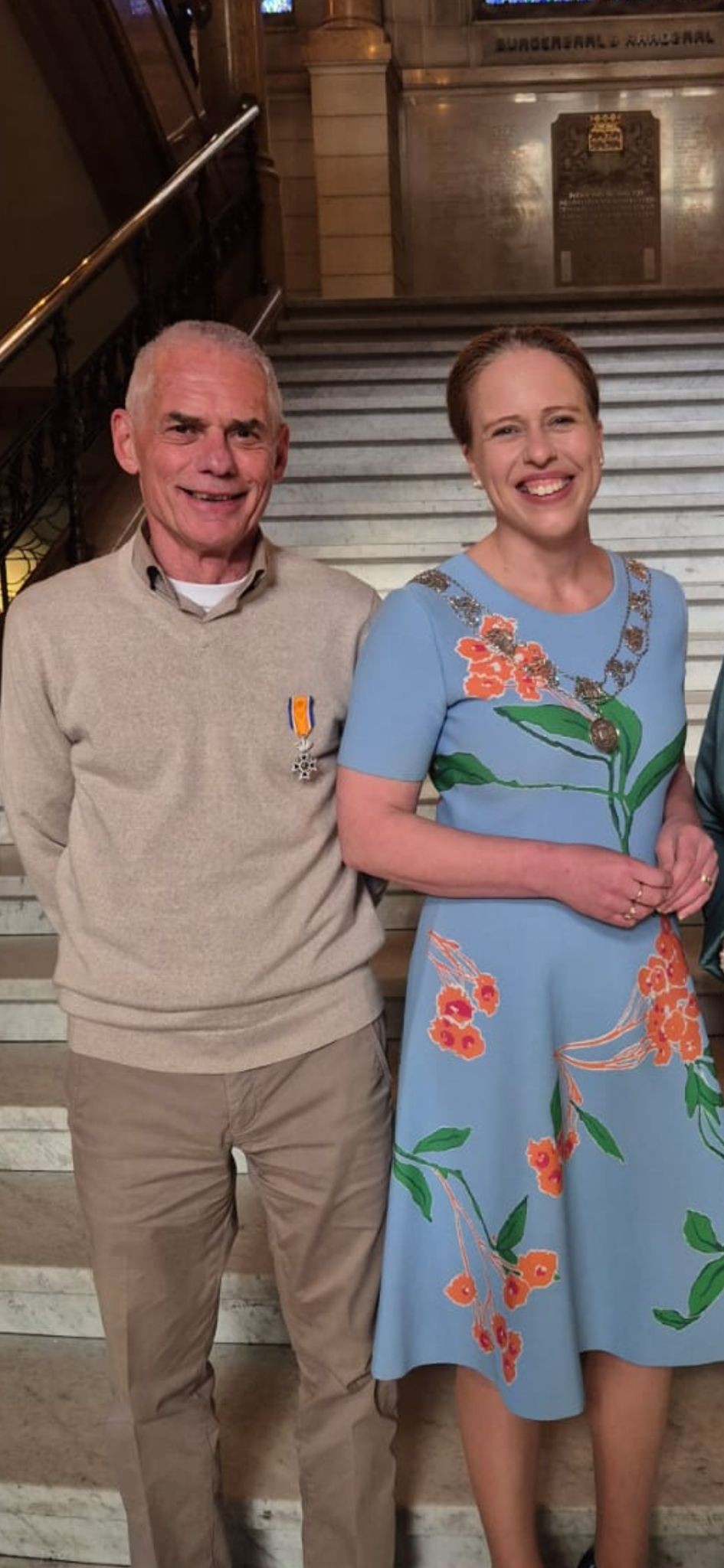 Koninklijke onderscheiding voor erelid Rob Sonnemans