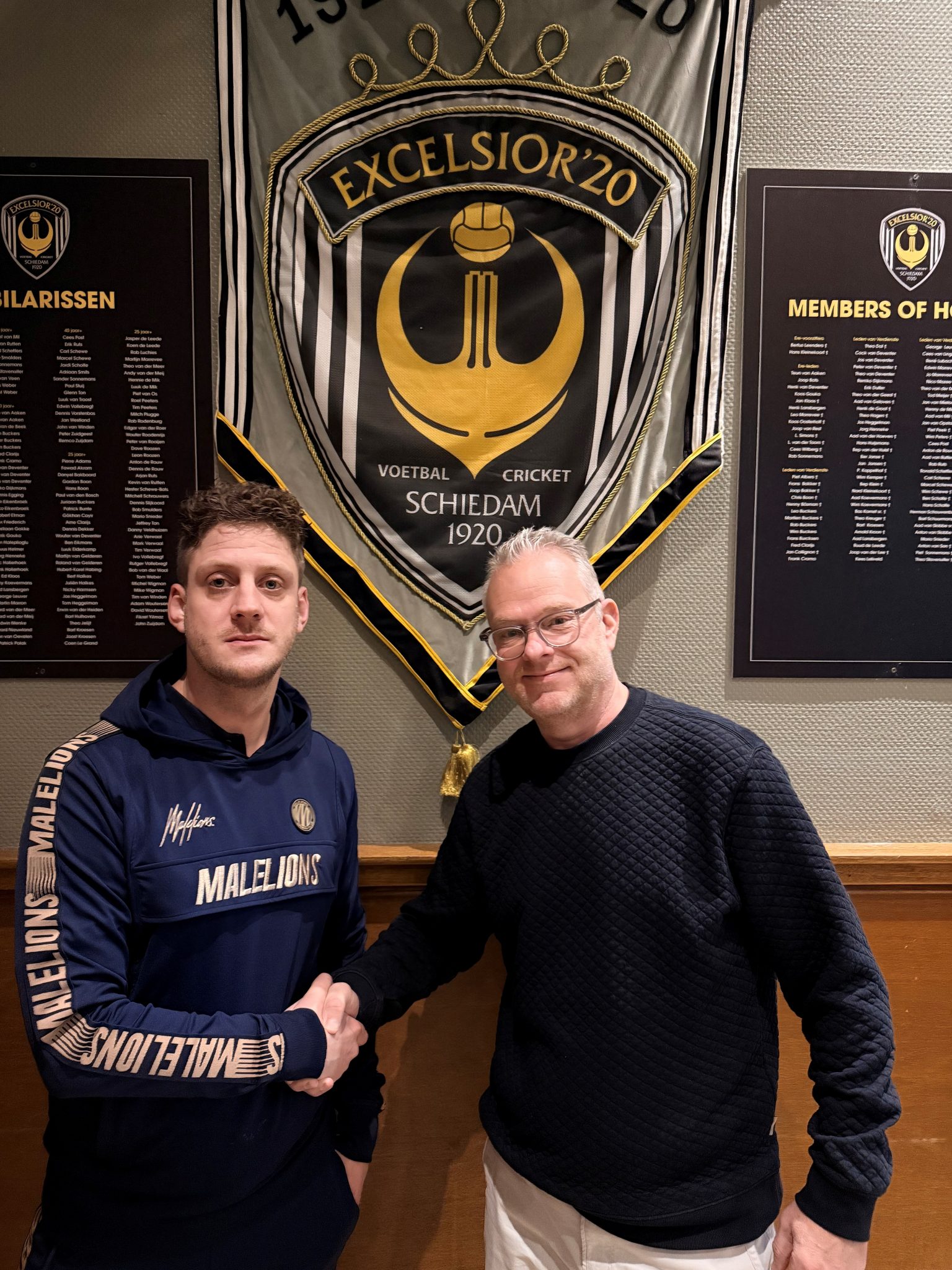 Dylan van der Linden verlengt bij Excelsior’20