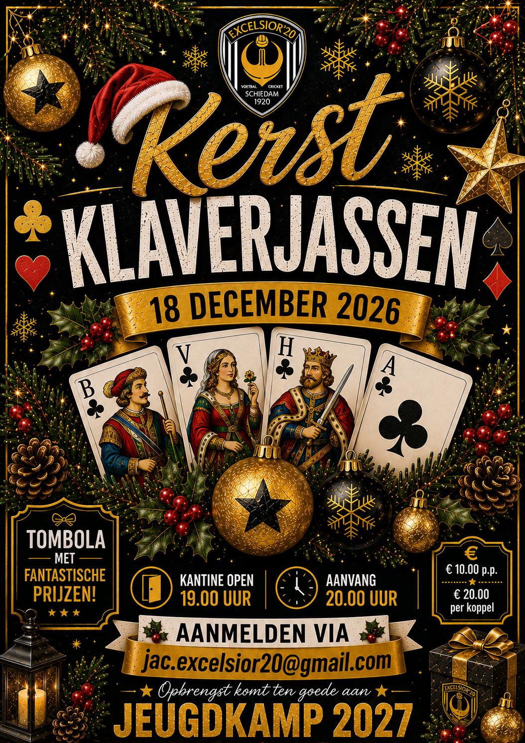 KERSTKLAVERJASSEN 2026
